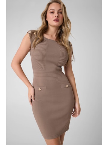 GUESS Kleid 'Bodycon' in Beige: Vorderseite