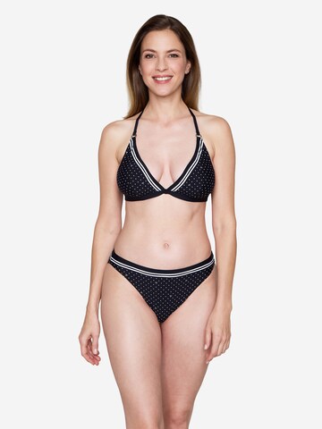 JOOP! Triangle Bikini top ' Polka Dots ' in Black