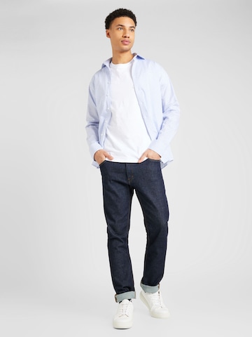 Bruun & Stengade Regular fit Overhemd in Blauw