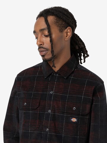 DICKIES Regular fit Button Up Shirt 'ALMA' in Black