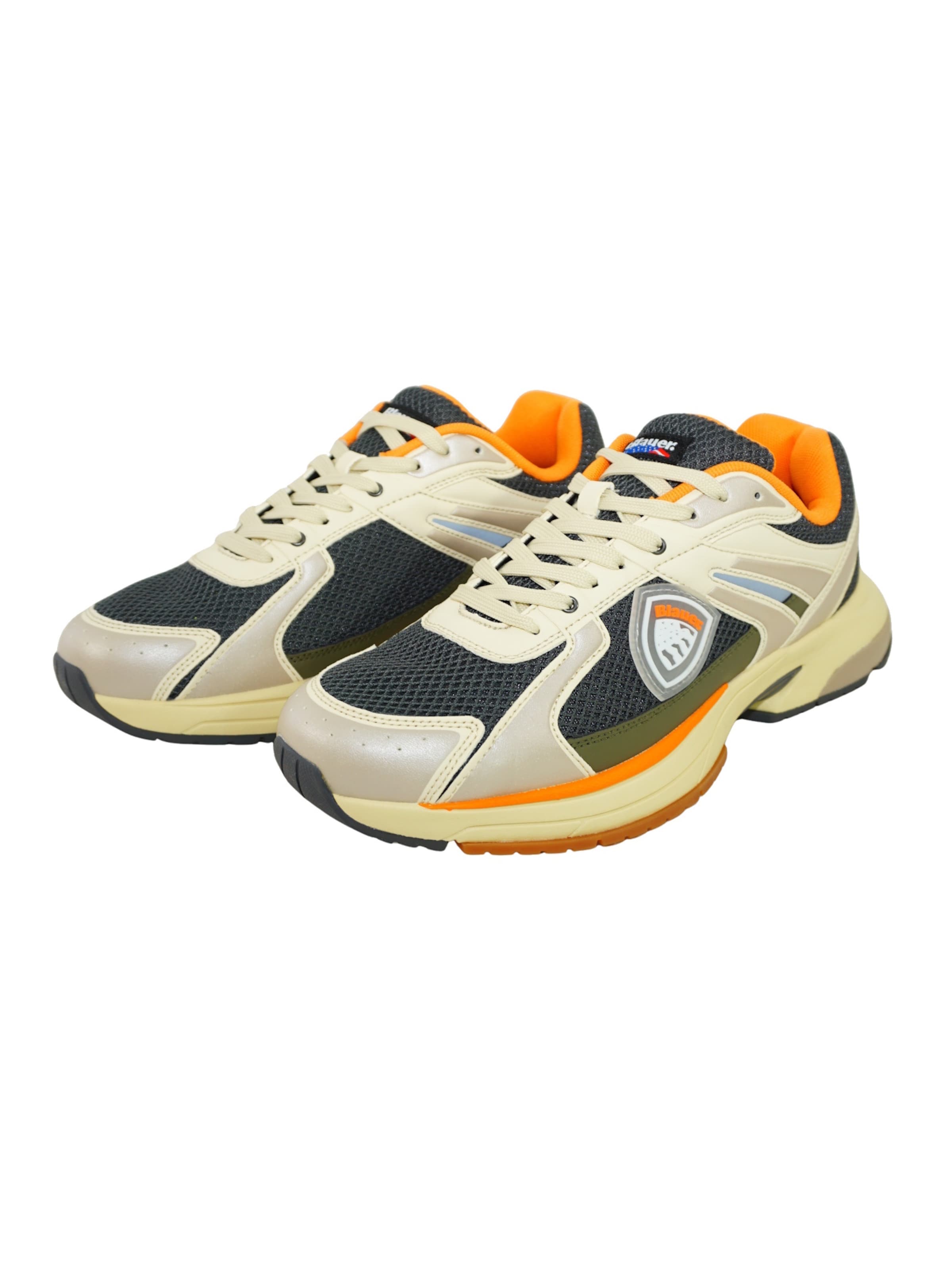 Baskets basses 'Eagle' Blauer.USA en gris