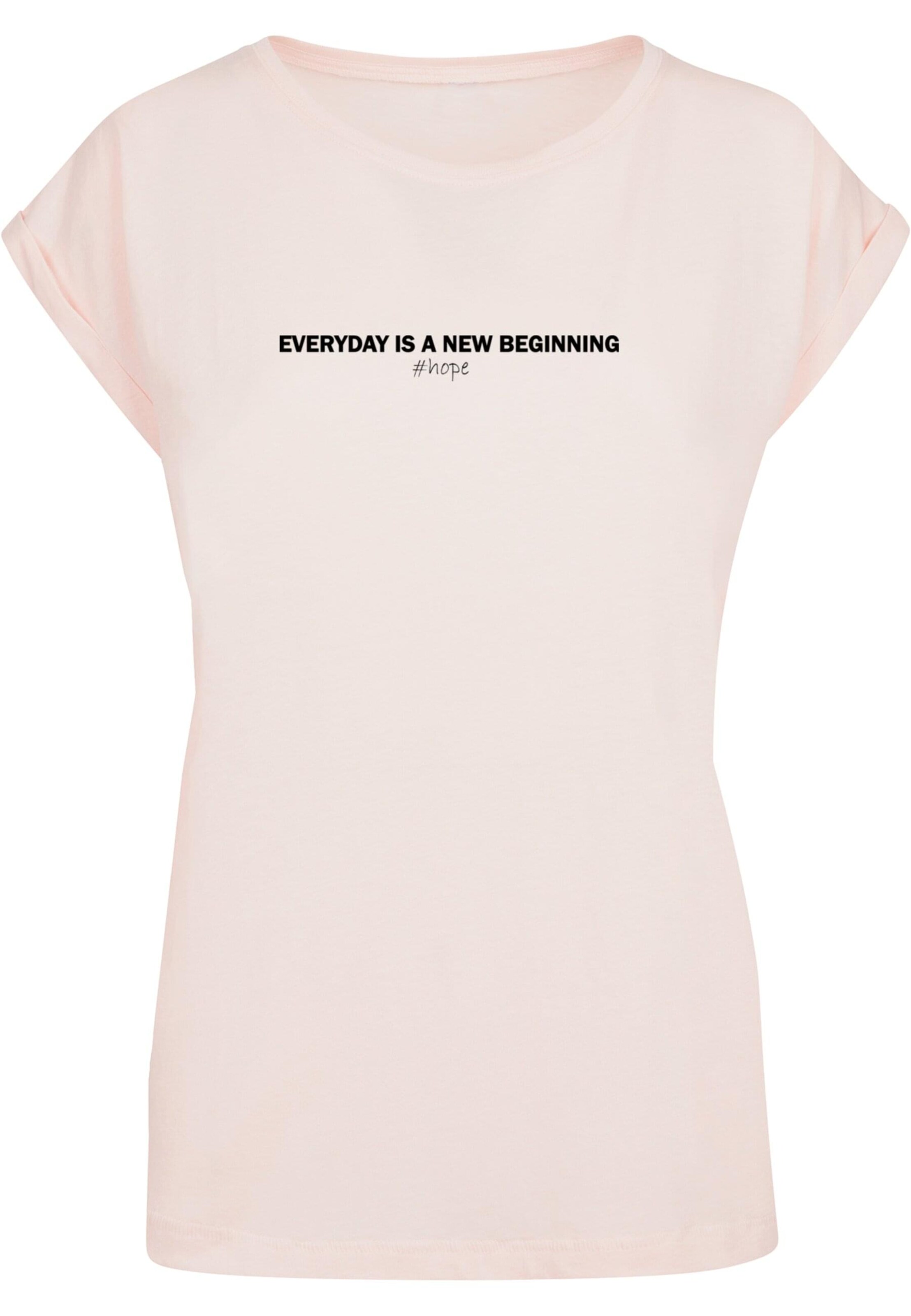 Merchcode Tričko 'Hope' - Ružová: predná strana