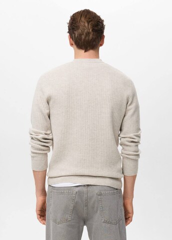 MANGO MAN Sweater 'Park' in Beige