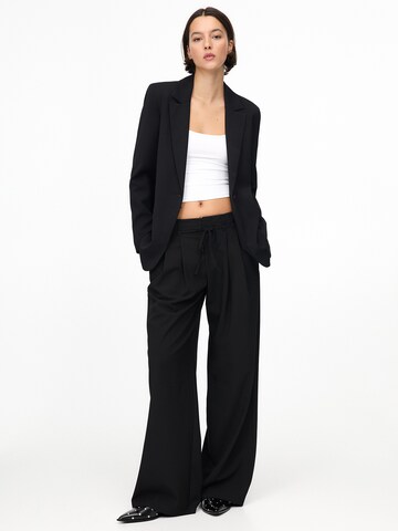 Pull&Bear Marynarka w kolorze czarny