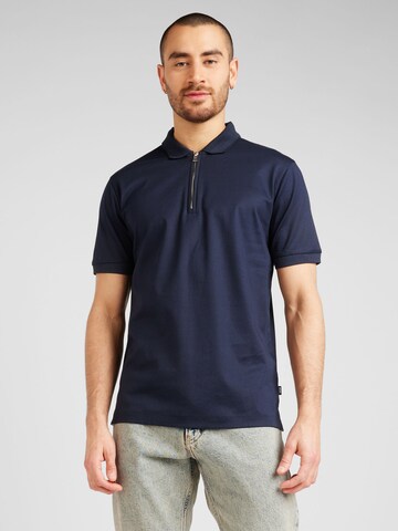 BOSS Shirt 'Polston 11' in Blue: front