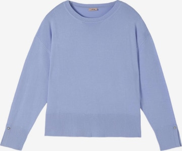 Pullover di oltre in blu: frontale
