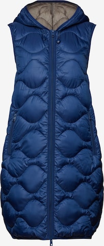 ESPRIT Bodywarmer in Blauw: voorkant