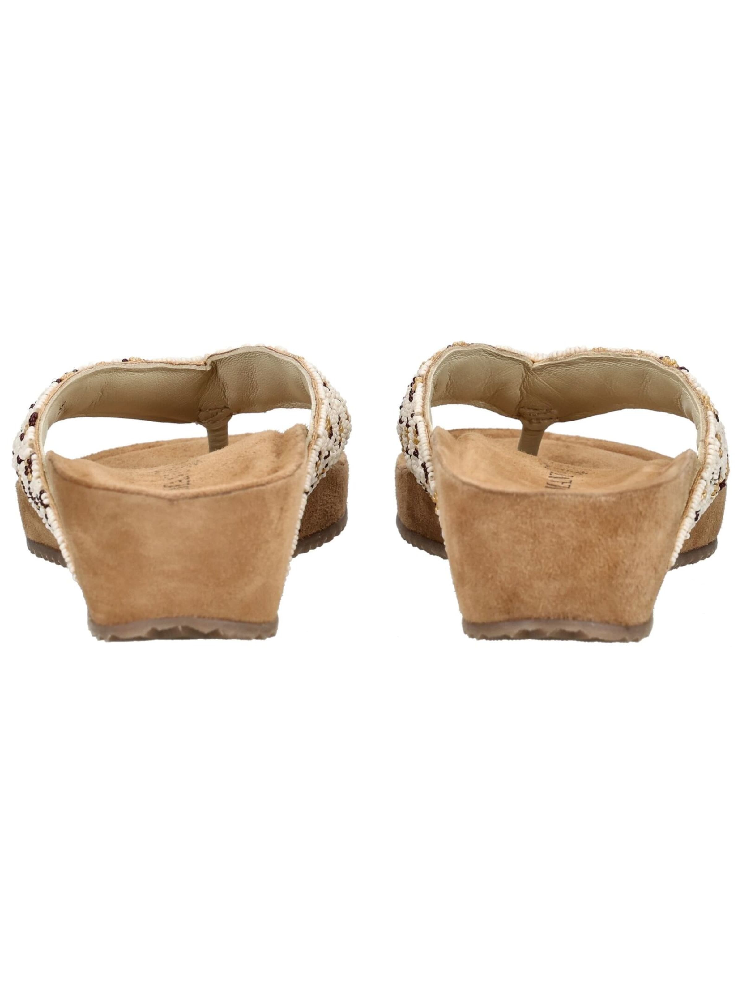 LAZAMANI Teenslipper in Wit