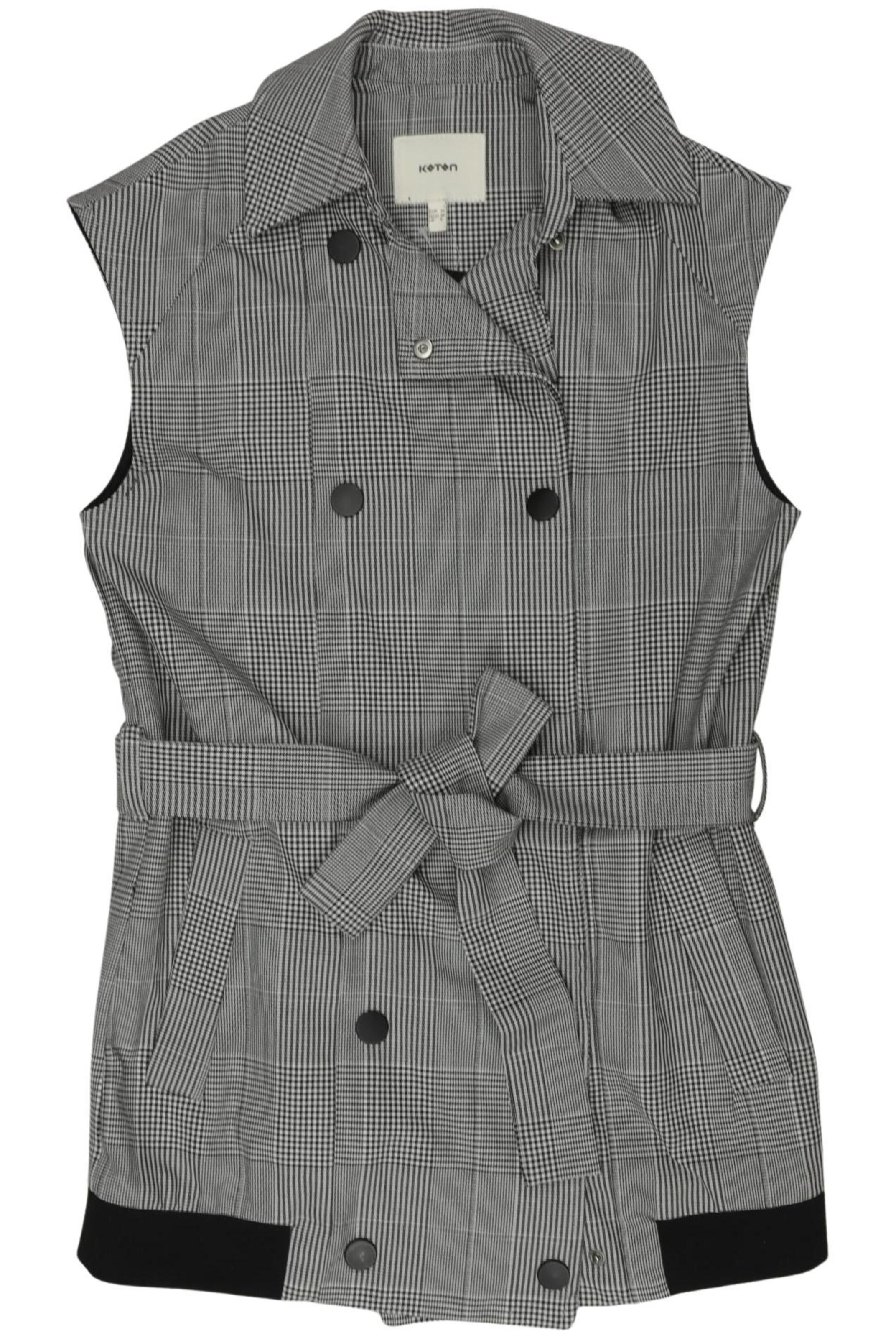 Koton Vest in XS in Grey: front