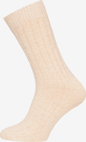 HomeOfSocks Socken 'HOS951' in Beige: Vorderseite