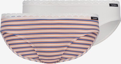 Skiny Underpants in Navy / Orange / White, Item view