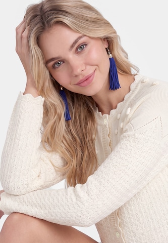 IZIA Gebreid vest in Wit