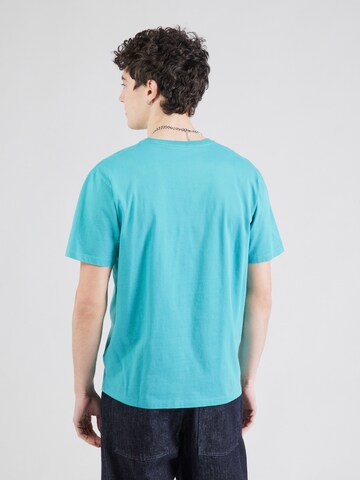 WRANGLER Μπλουζάκι 'SMALL LOGO TEE' σε πράσινο
