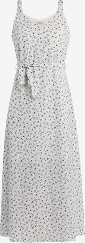 MYMO Summer Dress in White: front