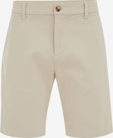 WE Fashion Regular Панталон в бежово: отпред