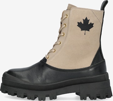 CANADA SNOW Schnürstiefel 'MOUNT NESSA' in Beige: Vorderseite