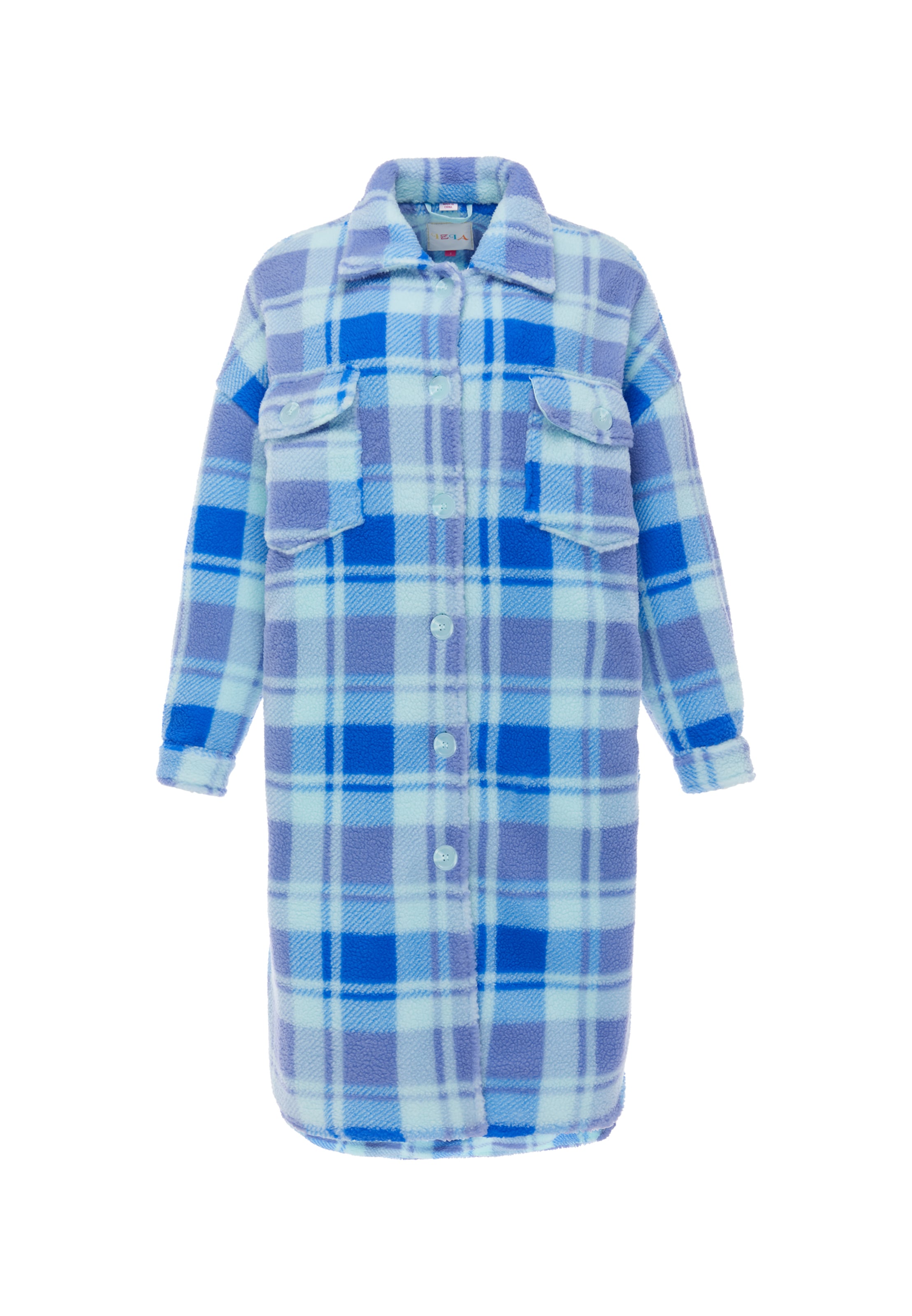 IZIA Tussenjas in Blauw: voorkant