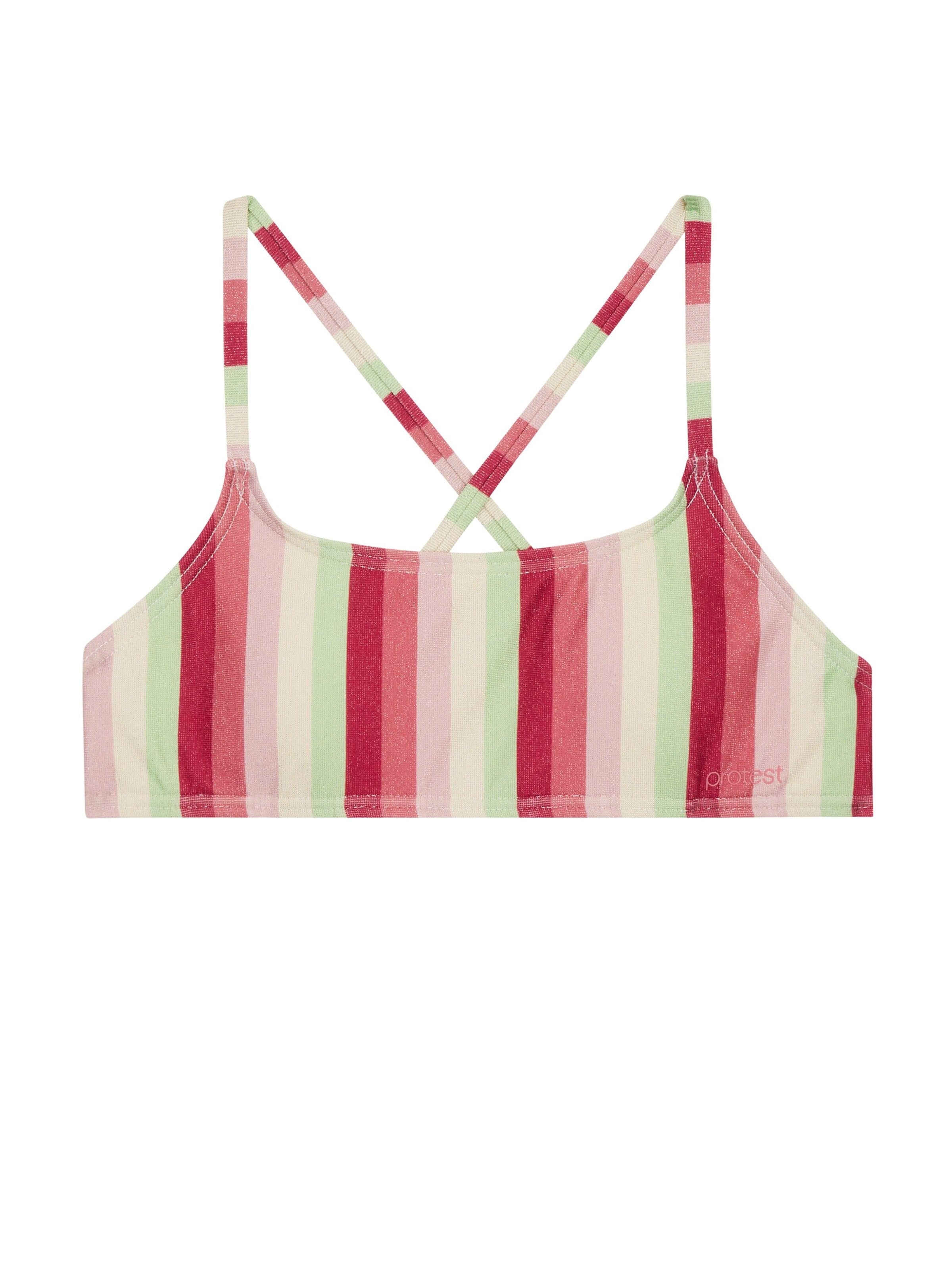 PROTEST Bustier Bikini 'PRTSHEILA JR'‌‌‌‌‌‌‌ in Pink
