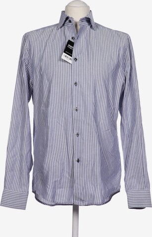 JOOP! Button Up Shirt in M in Blue: front