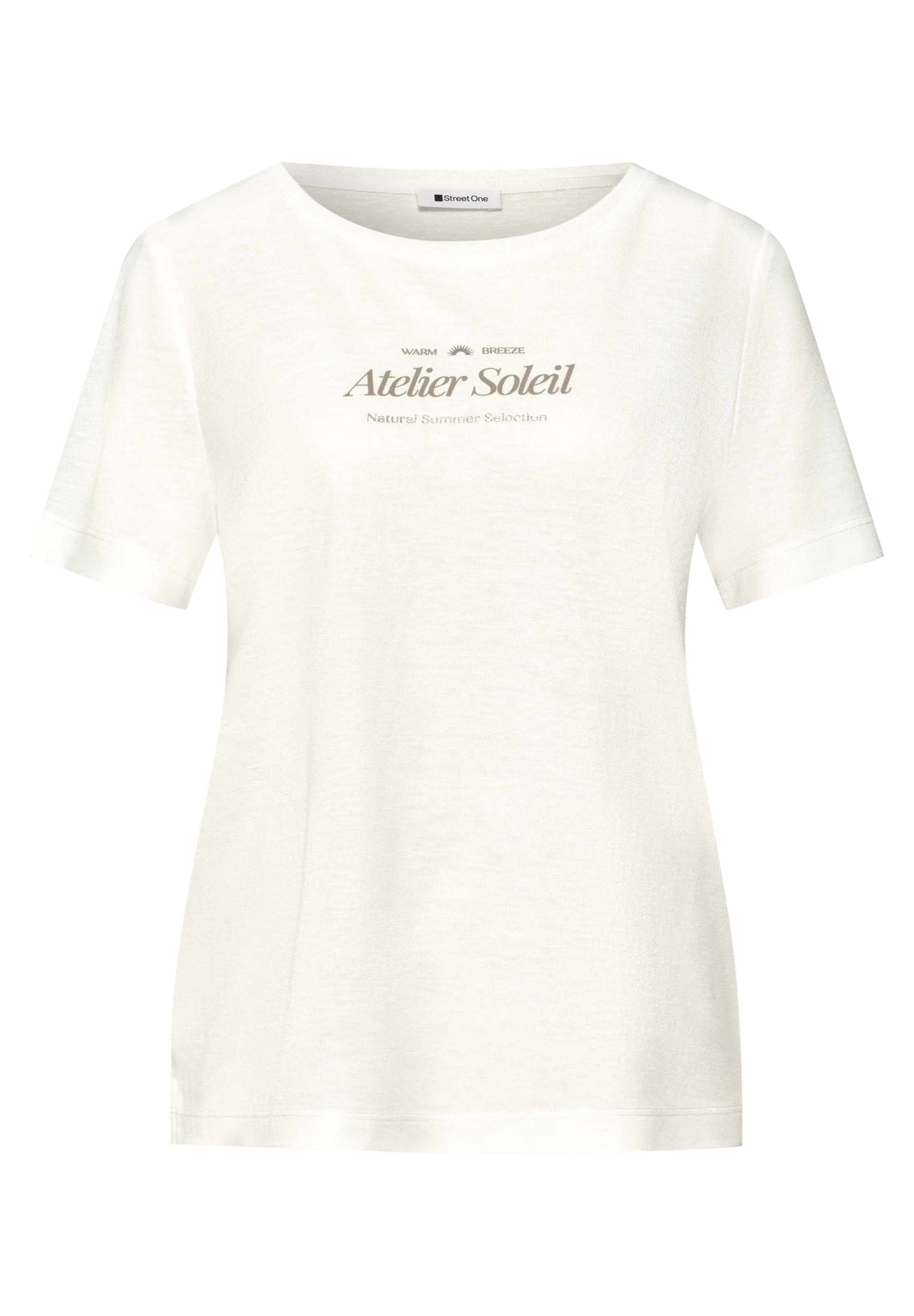 STREET ONE Shirt in White: front