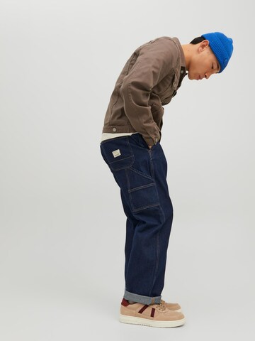 Loosefit Jeans cargo 'Eddie' di JACK & JONES in blu