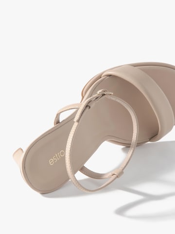 Estro Sandaler '529-07' i beige