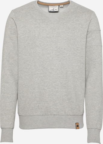 Fli Papigu Sweatshirt 'Huffin' & Puffin' in Grey: front