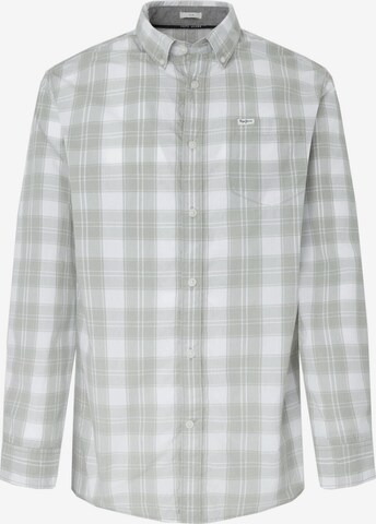 Pepe Jeans Regular fit Button Up Shirt ' PARKER ' in Green: front