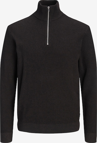 Jack & Jones Plus - Jersey 'JPRBLUSTANLEY' en marrón: frente