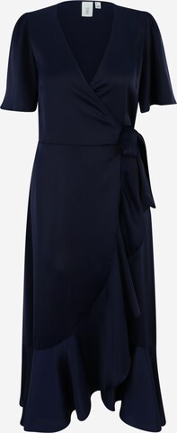 Robe 'THEA' Y.A.S Tall en bleu : devant