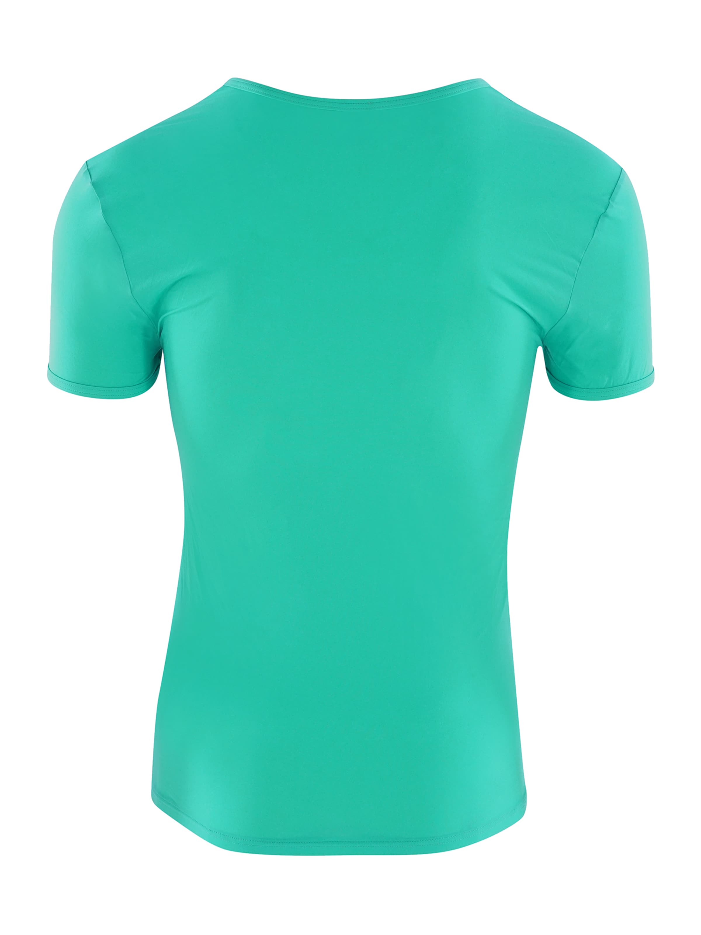Olaf Benz Onderhemd ' RED0965 V-Neck low ' in Groen