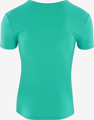 Olaf Benz Undershirt ' RED0965 V-Neck low ' in Green
