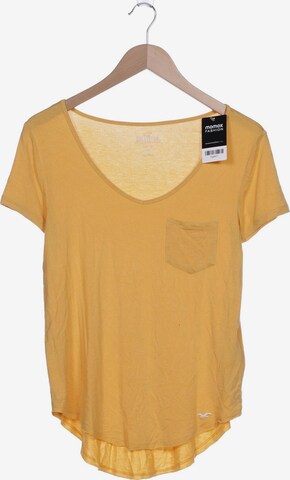 HOLLISTER Top & Shirt in XS in Yellow: front