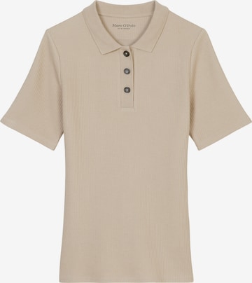 T-shirt Marc O'Polo en beige : devant