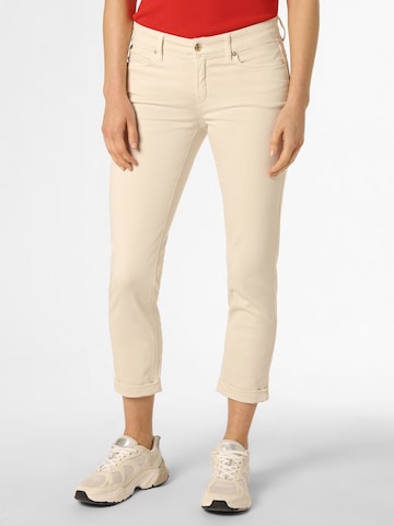 Cambio Broek 'Piper' in Beige: voorkant