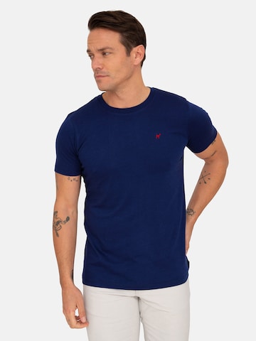 Williot - Camisa em azul: frente