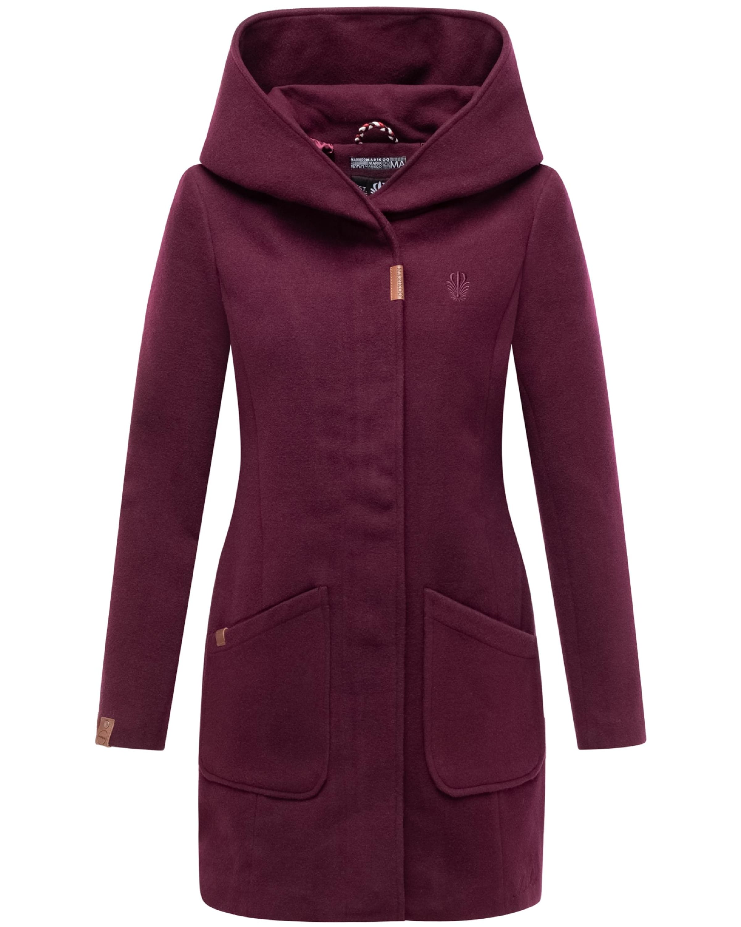 Cappotto di mezza stagione 'Maikoo' di MARIKOO in rosso: frontale