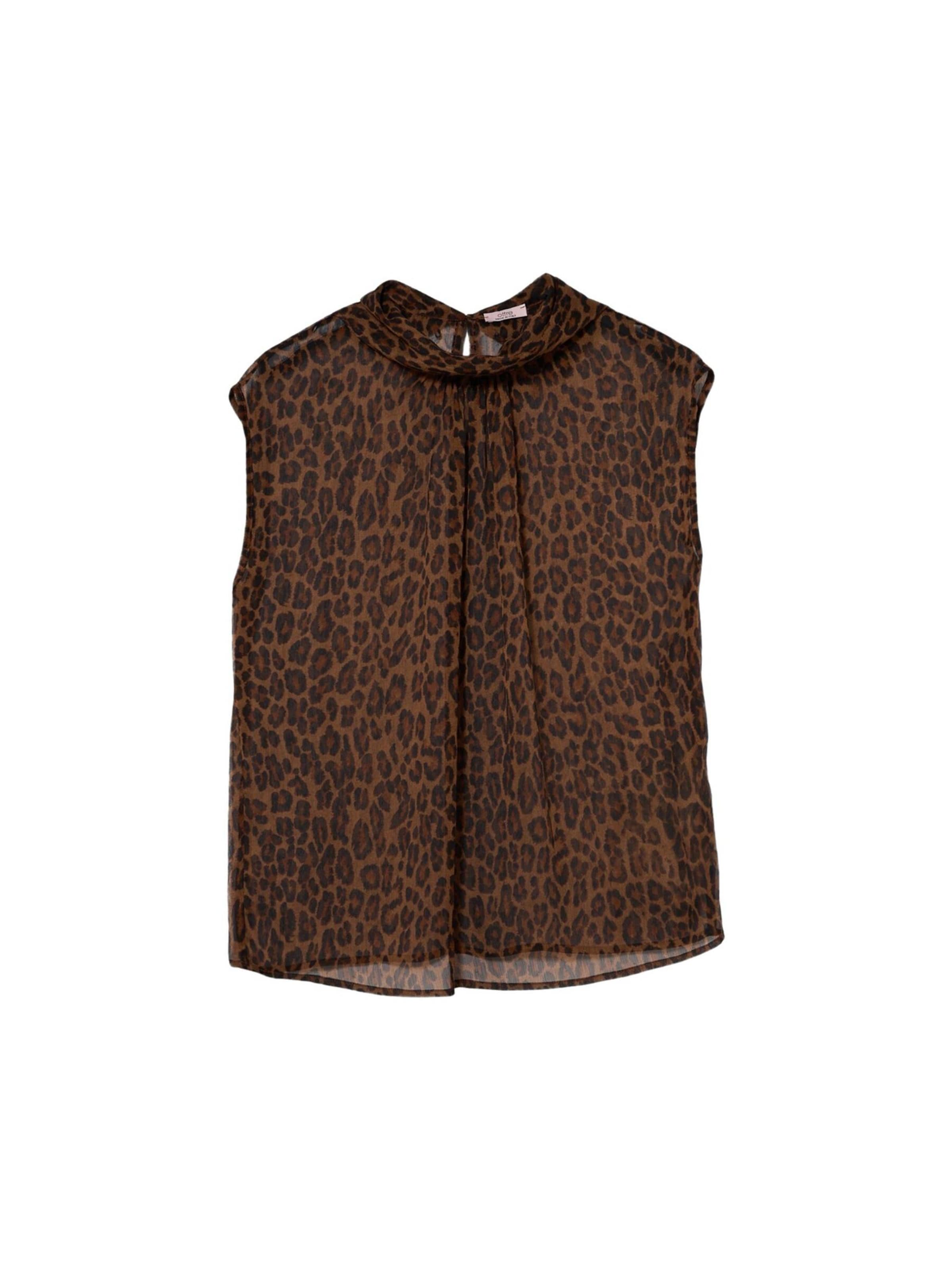 Chemisier oltre en marron : devant