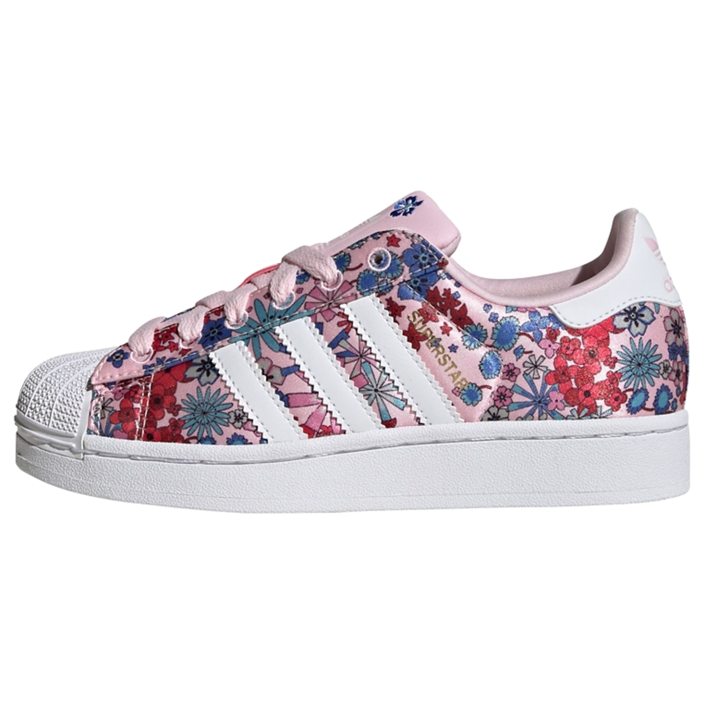 Sneaker 'Adidas x Liberty London Superstar II' di ADIDAS ORIGINALS in rosa: frontale