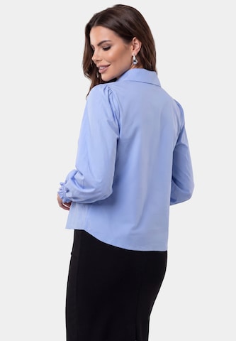 Chemisier faina en bleu