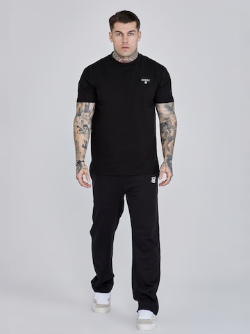 Wide Leg Pantalon SikSilk en noir