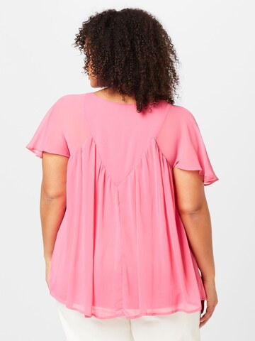 Zizzi Bluse 'AGNES' in Pink