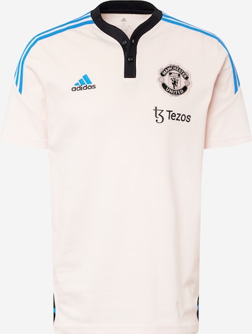 rozā ADIDAS SPORTSWEAR Sportiska stila krekls 'Manchester United Condivo 22 ': no priekšpuses