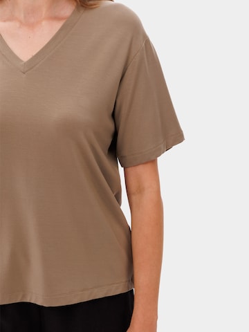 T-shirt 'PAARKER' Les Lunes en marron