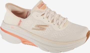 Chaussure de course 'Slip-Ins: Max Cushioning Arch Fit 2.0 - Antilles' SKECHERS en blanc : devant