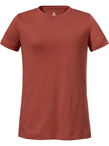 T-shirt fonctionnel 'Buchberg' Schöffel en rouge : devant