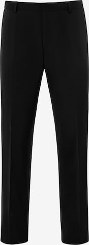 Thomas Goodwin Slim fit Pleated Pants '3935-20039' in Black: front