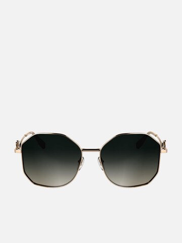 Karl Lagerfeld Zonnebril in Goud