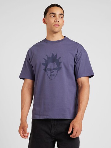 T-Shirt 'Great' WEEKDAY en violet : devant