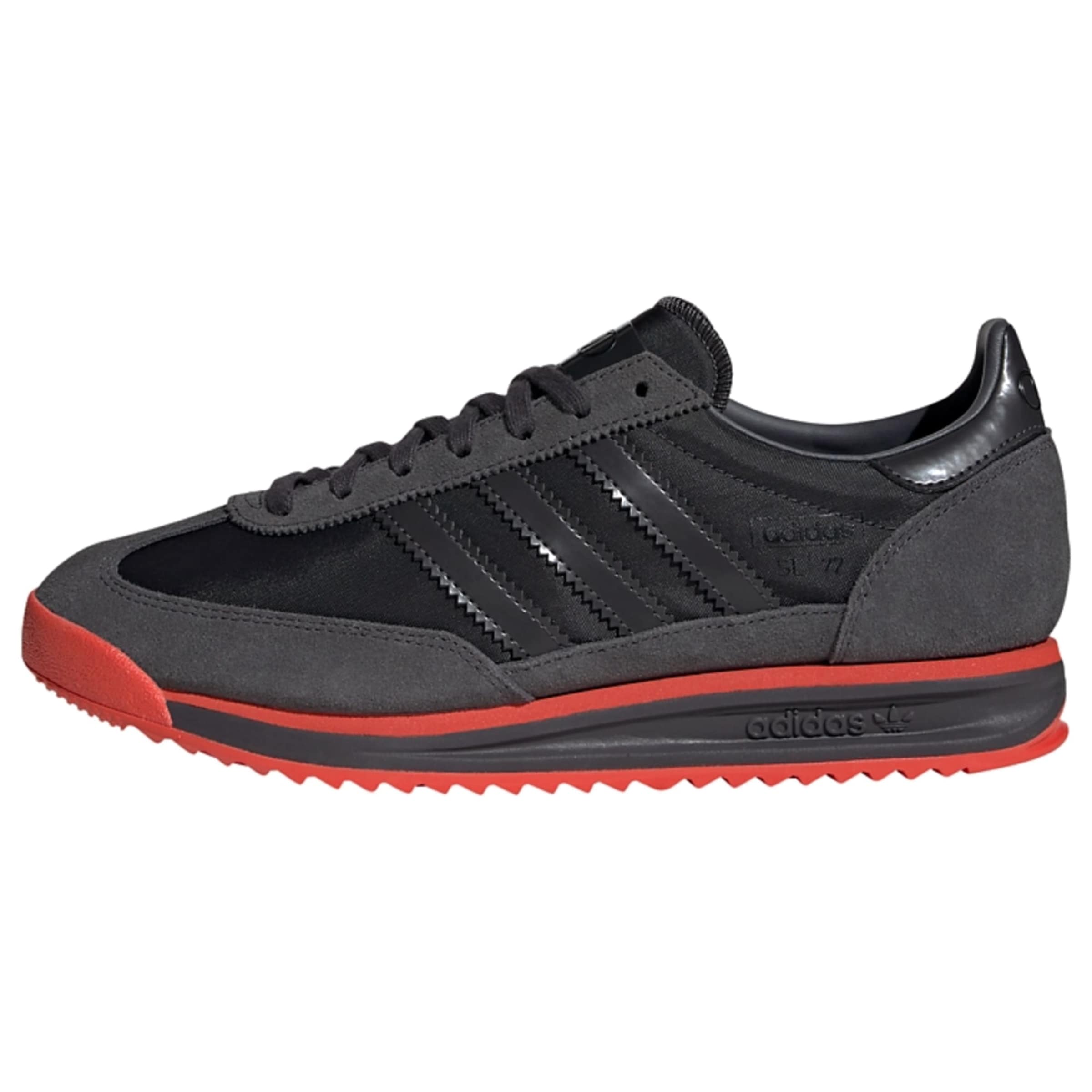 ADIDAS ORIGINALS - Sapatilhas baixas 'SL 72 RS Audi' em preto: frente